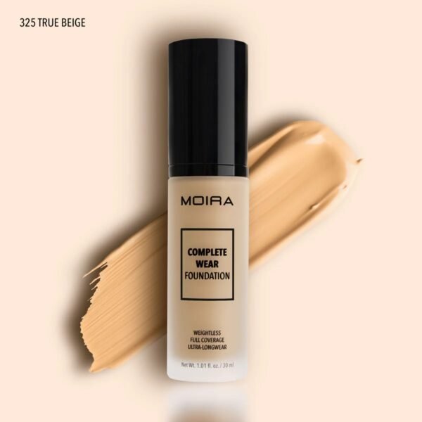MOIRA Foundation Complete Wear (325, True Beige) – Foundation in Egypt