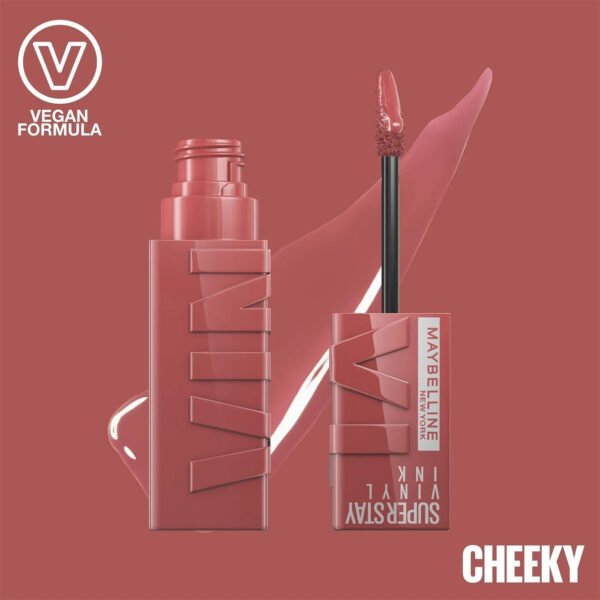 MAYBELLINE LIP Super Stay Vinyl Ink 035 Cheeky – Lipstick in Egypt