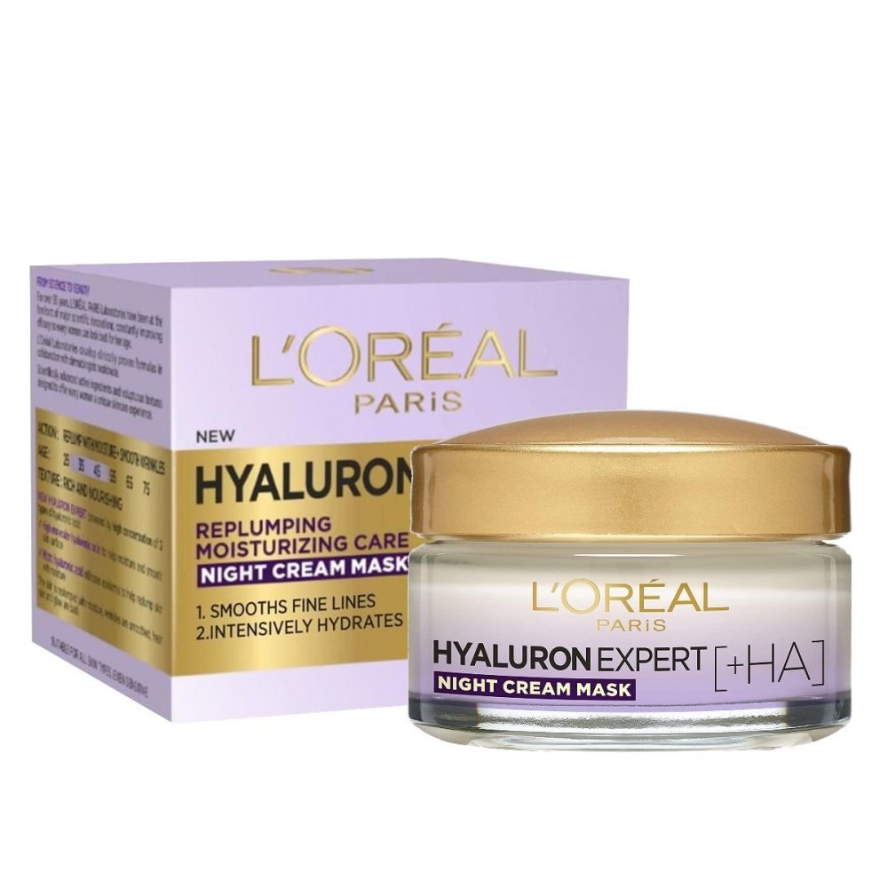 Hyaluron Expert Night Cream 50 ML L'ORÉAL PARIS Hyaluron Expert Night Cream 50 ML – Skin Care in Egypt