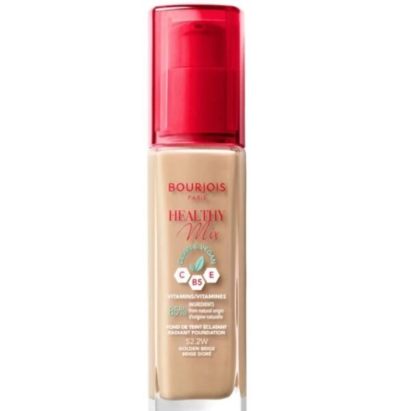 BOURJOIS Foundation Healthy Mix Clean 52.2W Golden Beige – Foundation in Egypt