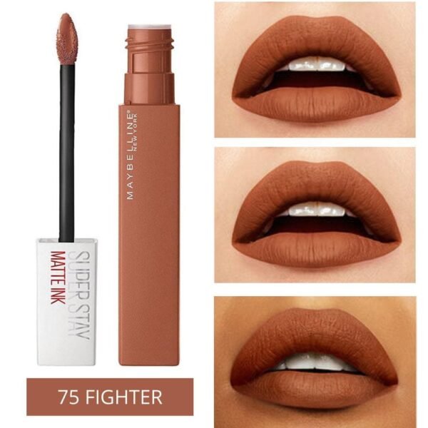 MAYBELLINE LIP Superstay Matte Ink 075 Fighter – Lipstick in Egypt