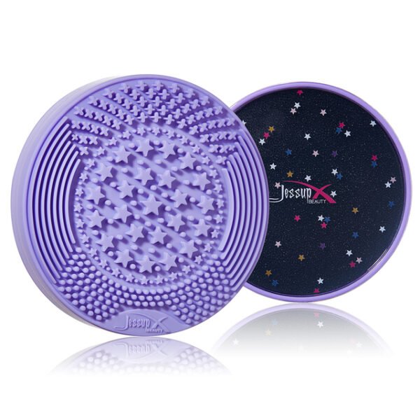 A010 Brush Cleaner 2-In-1 Dry (Sponge) & Wet (Silicone)