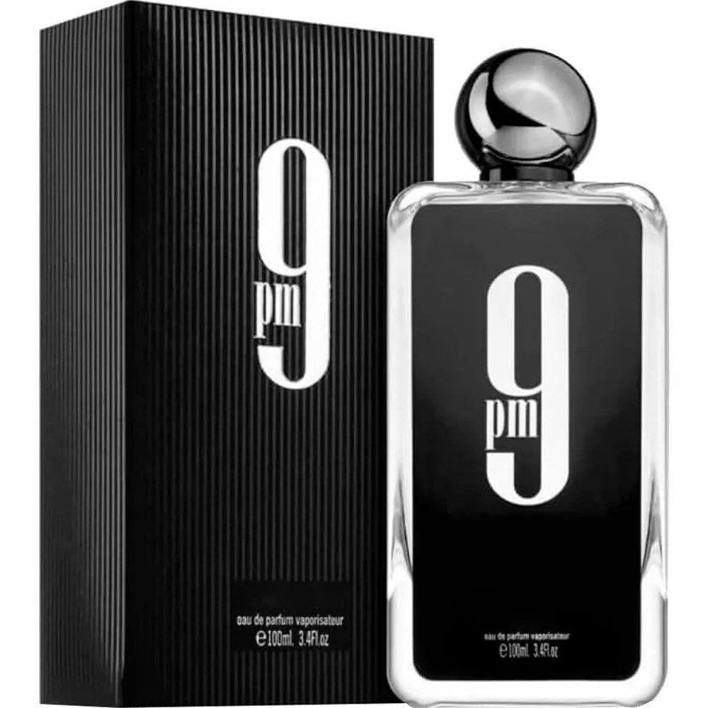 Afnan 9PM Black Mens EDP 100ML AFNAN Afnan 9PM Black Mens EDP 100ML – Men in Egypt