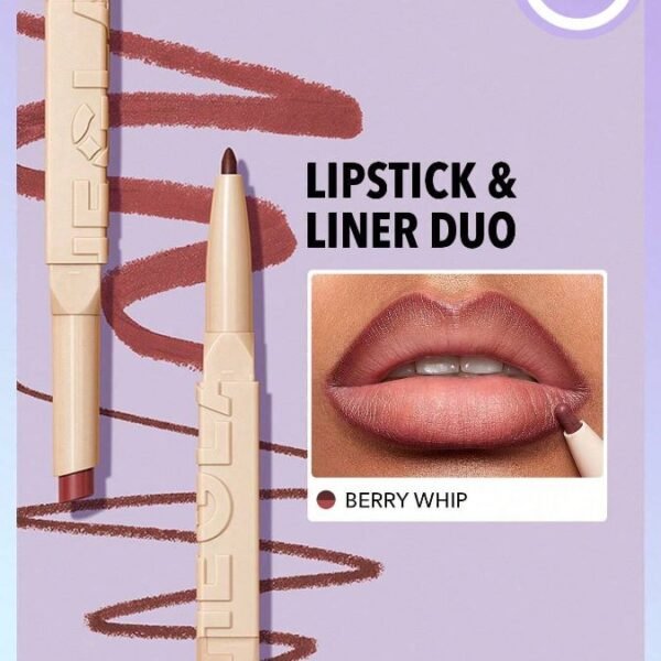 SHEGLAM Lipstick & Liner Duo Glam 101 - Berry Whip – Lip liner in Egypt