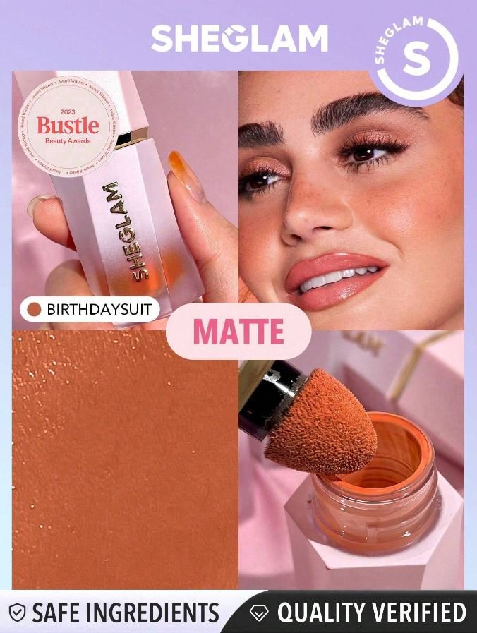 Color Bloom Liquid Blush - Birthday Suit SHEGLAM Color Bloom Liquid Blush - Birthday Suit – Blusher in Egypt