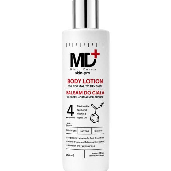 MD MICRO DERMA Body Lotion For Normal to Dry Skin 250ML – Skin Care in Egypt