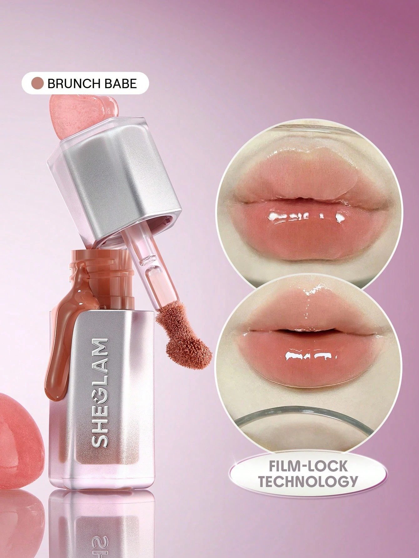Lipgloss Glass Lock Air Gloss - Born Ready SHEGLAM Lipgloss Glass Lock Air Gloss - Born Ready – Lipstick in Egypt