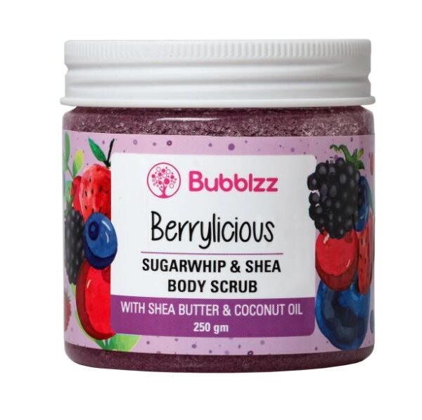 BUBBLZZ Berrylicious Body Scrub 250gm – Fragrance in Egypt