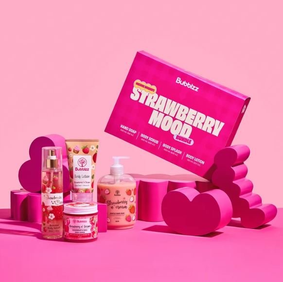 BUBBLZZ Bubblzz Strawberry Mood Bundle – Fragrance in Egypt
