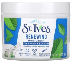 ST. IVES Moisturizer, Renewing, Collagen & Elastin 283g – Skin Care in Egypt