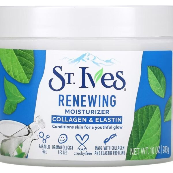 ST. IVES Moisturizer, Renewing, Collagen & Elastin 283g – Skin Care in Egypt