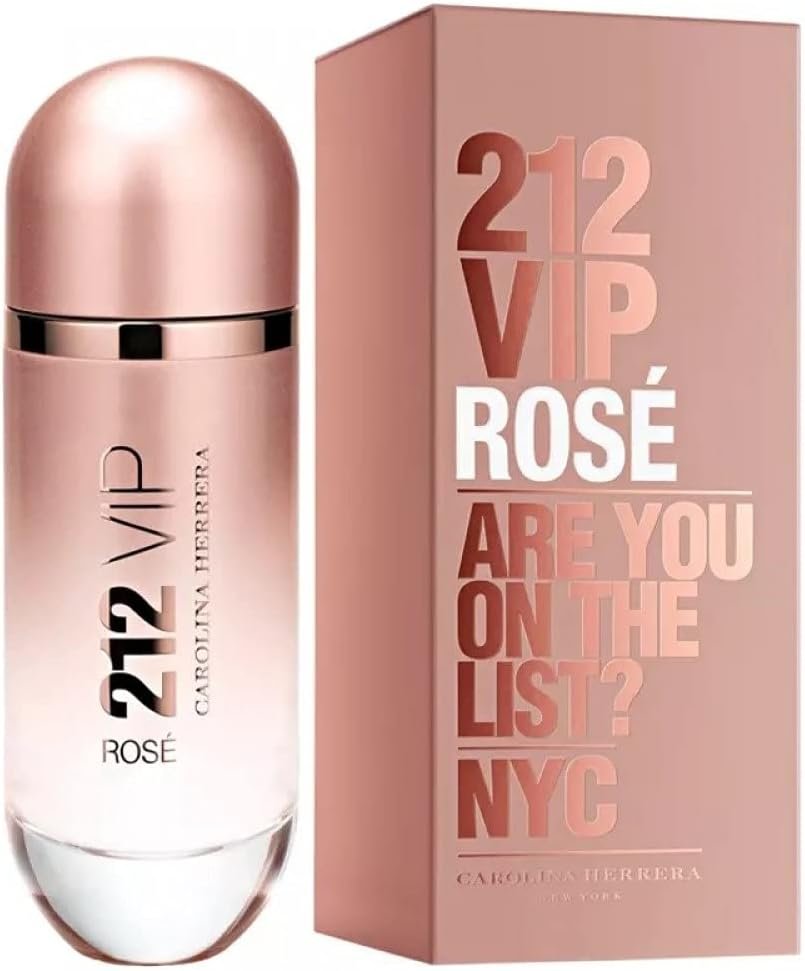 Carolina Herrera 212 VIP Rose EDP 125ML CAROLINA HERRERA Carolina Herrera 212 VIP Rose EDP 125ML – Women in Egypt