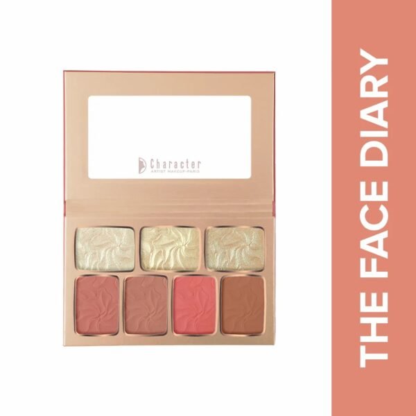 Blush & Highlighter Palette The Face Diary TFD002
