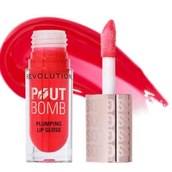 Lip Pout Bomb Plumping Gloss - Cherry Sheer Red