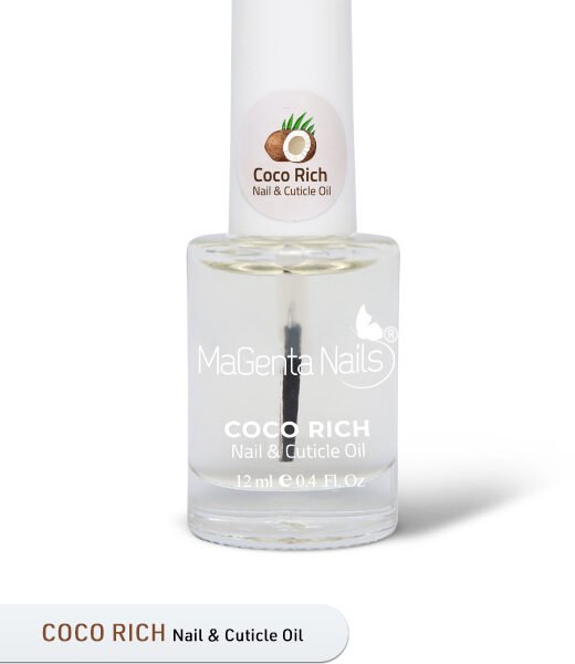 MAGENTA NAILS Coco Rich Nail & Cuticle Oil 12ml – Nails in Egypt