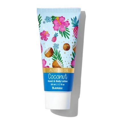 BUBBLZZ Coconut Travel Size Hand & Body Lotion 50ml – Fragrance in Egypt