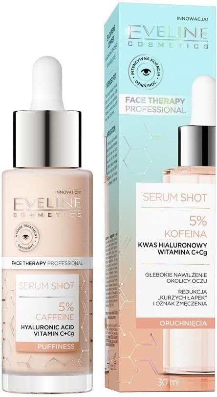 5% Caffeine Eye Serum for Dark Circles 30ML EVELINE 5% Caffeine Eye Serum for Dark Circles 30ML – Skin Care in Egypt