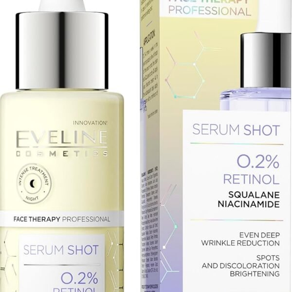 EVELINE Serum Shot kuracja 0.2% retinol 30ML – Skin Care in Egypt