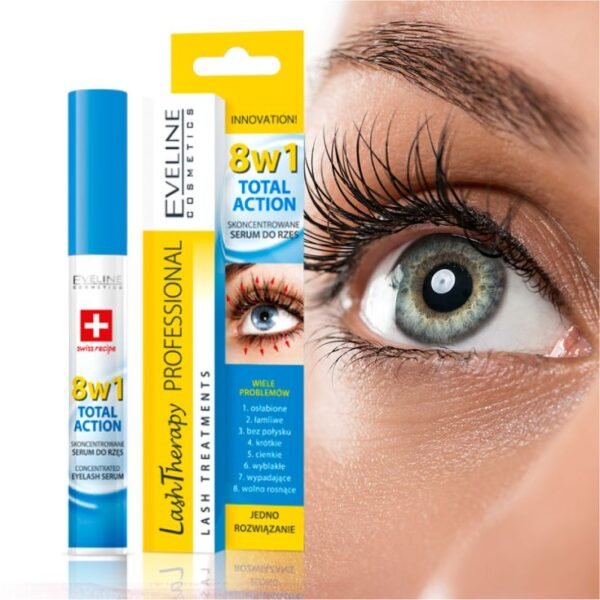 EVELINE Mascara Total Action Eyelash Serum – Lashes in Egypt