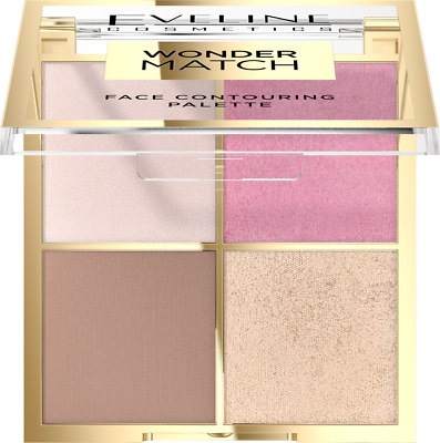EVELINE Wonder Match Face Contouring Palette - 01 – Blusher in Egypt