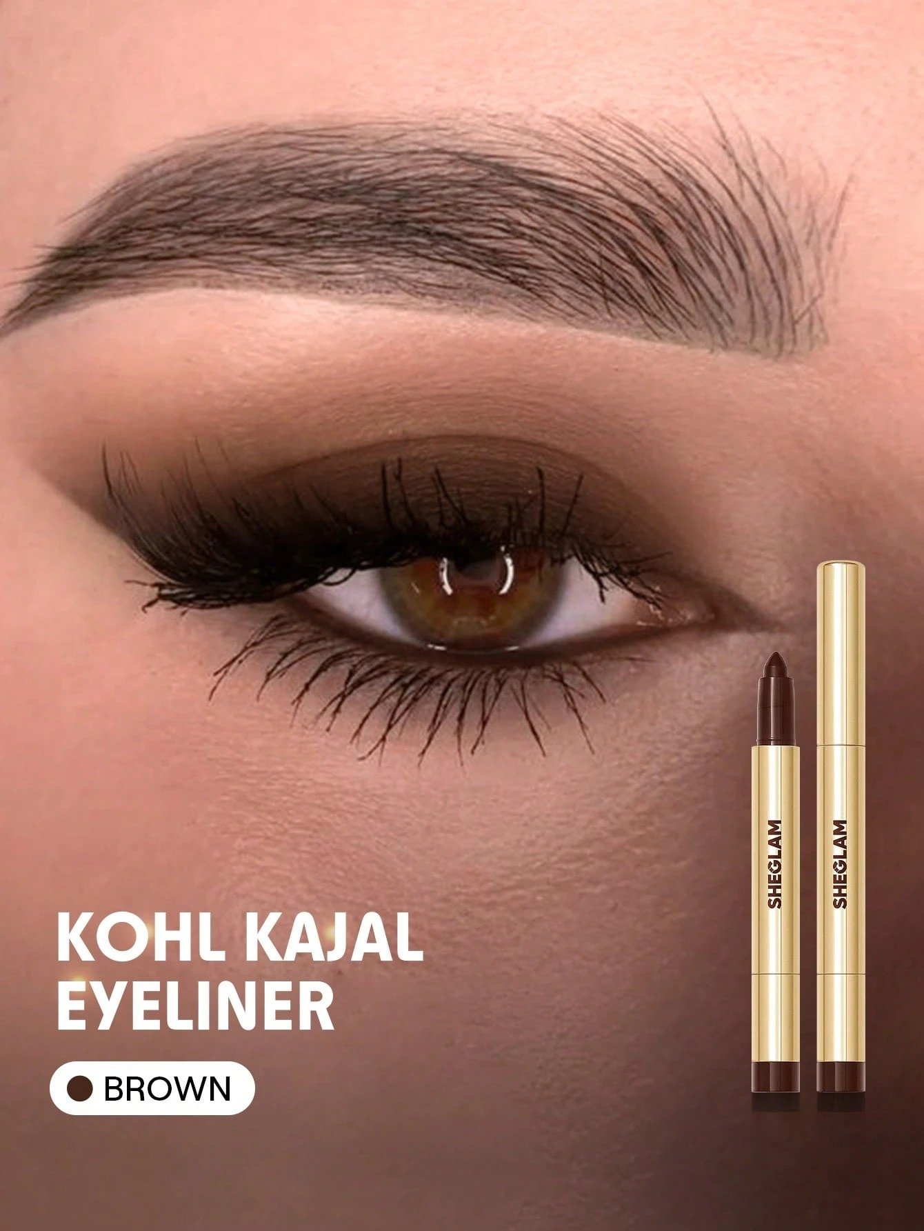 Eyeliner Pencil Bold Moves Kohl Cream Brown SHEGLAM Eyeliner Pencil Bold Moves Kohl Cream Brown – Eyeliner & Kohl in Egypt