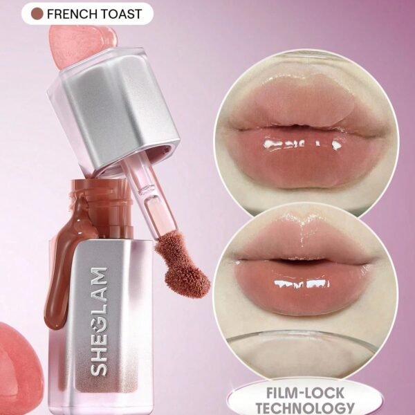 SHEGLAM Lipgloss Glass Lock Air Gloss - French Toast – Lipstick in Egypt