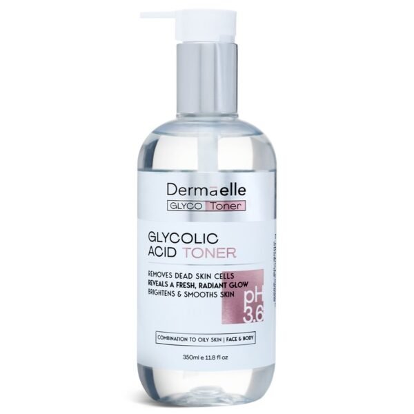 DERMAELLE Gentle Exfoliating & Radiance Glycolic Acid Toner 350ML – Skin Care in Egypt