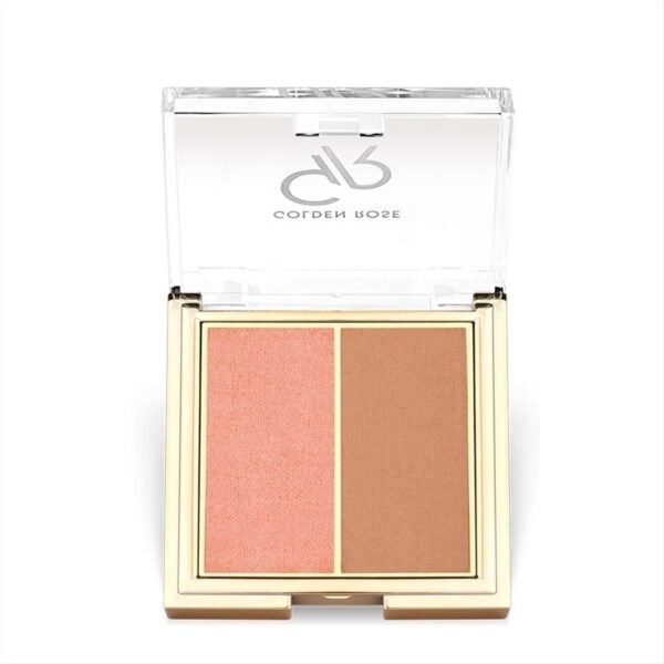 GOLDEN ROSE Blush Duo Iconic 01 Rose & Nude – Blusher in Egypt