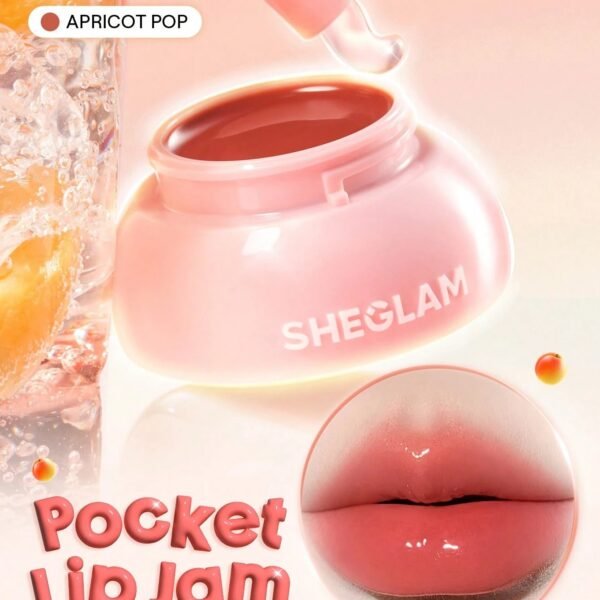SHEGLAM Lip Jam Hydra Jelly Pocket - Apricot Pop – Lipstick in Egypt