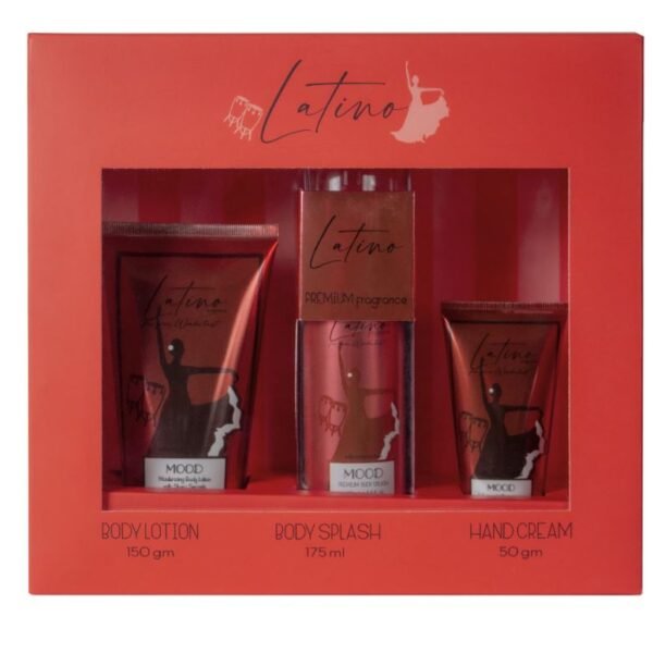 MOOD Latino Set (Body Lotion 150 Gm Body Splash 175 Ml Hand Cream 50gm) – Fragrance in Egypt