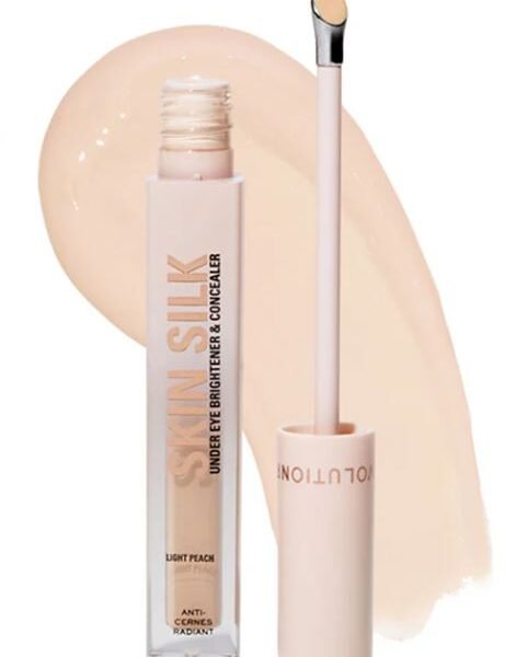 REVOLUTION Concealer & Brightener Skin Silk Under Eye - Light Peach – Concealer in Egypt