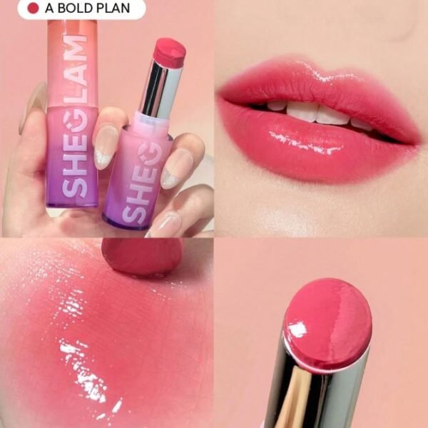 SHEGLAM Lipstick Mirror Kiss High Shine - A Bold Plan – Lipstick in Egypt