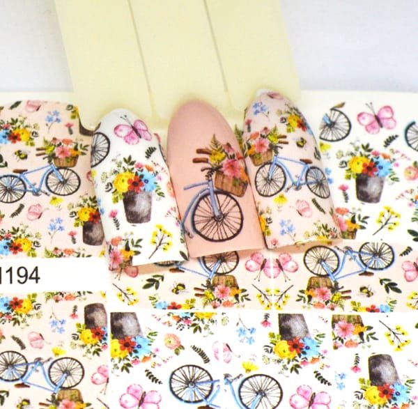 MAGENTA NAILS Nail Sticker N1194 – Nails in Egypt