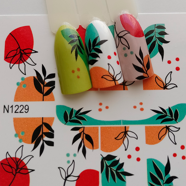 MAGENTA NAILS Nail Sticker N1229 – Nails in Egypt