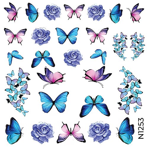 MAGENTA NAILS Nail Sticker N1253 – Face in Egypt