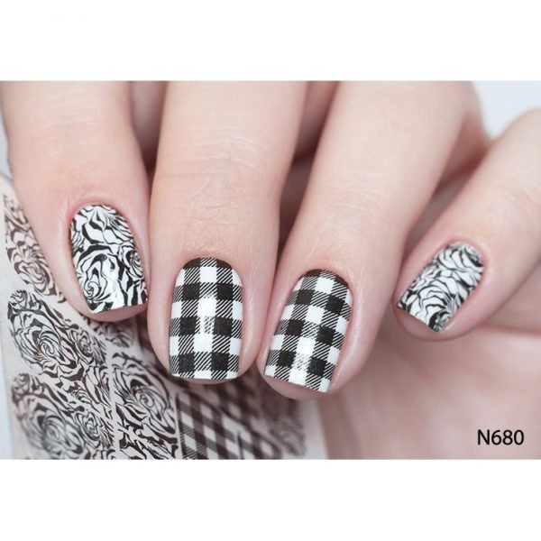 MAGENTA NAILS Nail Sticker N680 – Nails in Egypt
