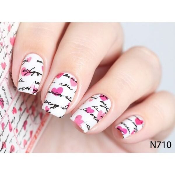 MAGENTA NAILS Nail Sticker N710 – Nails in Egypt