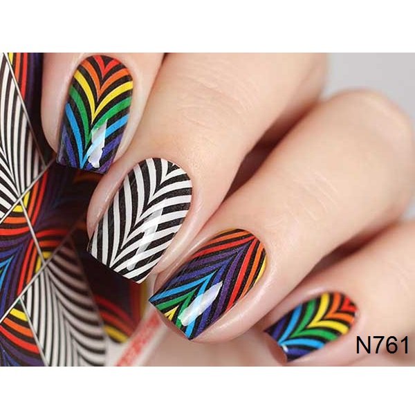 MAGENTA NAILS Nail Sticker N761 – Nails in Egypt