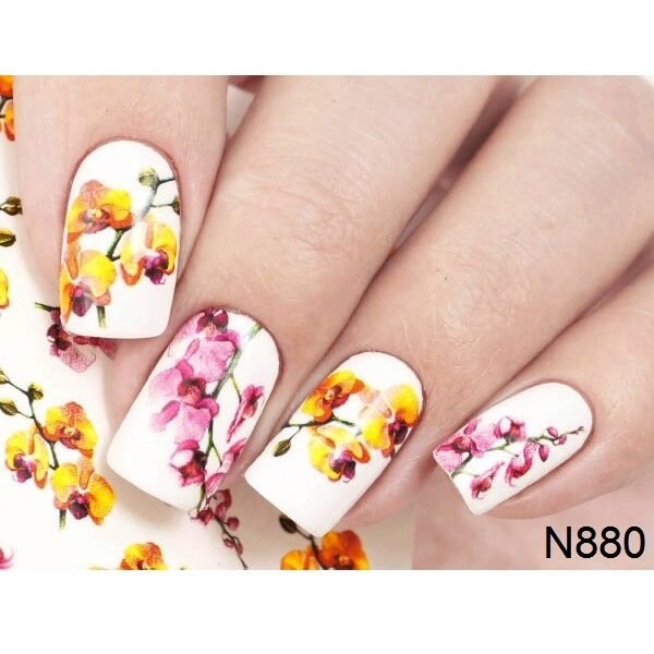 MAGENTA NAILS Nail Sticker N880 – Nails in Egypt