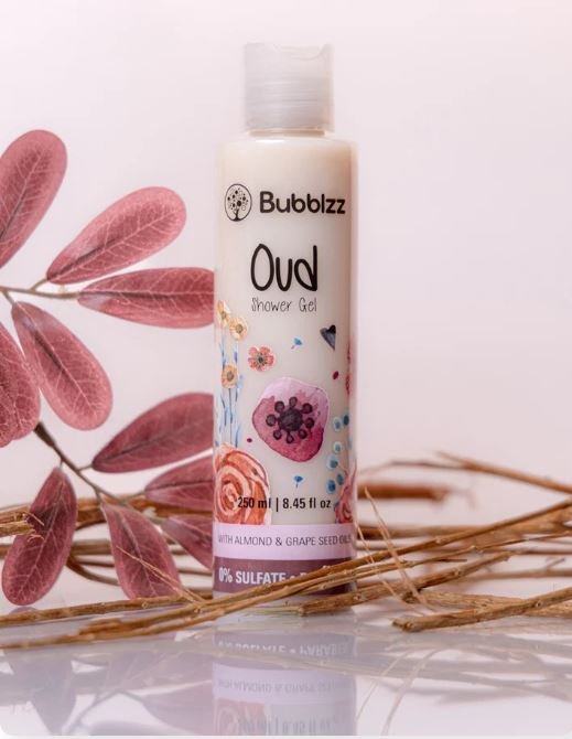 Oud Shower Gel 250ml BUBBLZZ Oud Shower Gel 250ml – Fragrance in Egypt