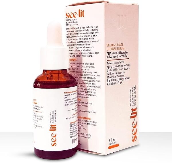 SEE-LIT Professional Blemish & Age Defense Serum 30ML – Skin Care in Egypt