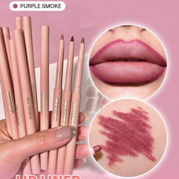 SHEGLAM Lip Liner So Lippy Purple Smoke – Lip liner in Egypt