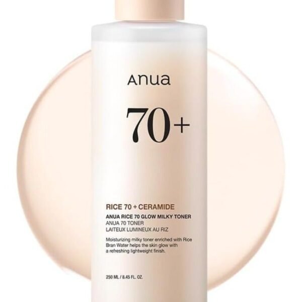 ANUA Rice 70 Glow Milky Toner 250ML – Skin Care in Egypt