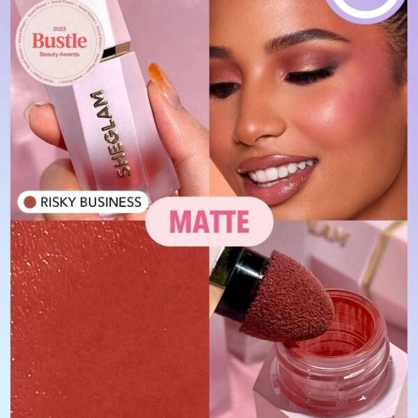 SHEGLAM Color Bloom Liquid Blush - Risky Business – Blusher in Egypt