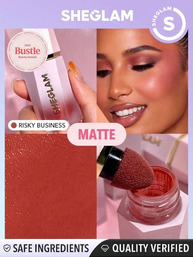 Color Bloom Liquid Blush - Risky Business SHEGLAM Color Bloom Liquid Blush - Risky Business – Blusher in Egypt