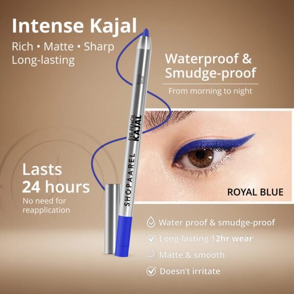 Eye Pencil Kajal Waterproof Royal Blue