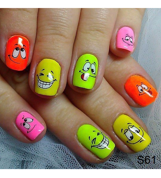 MAGENTA NAILS Nail Sticker S61 – Nails in Egypt