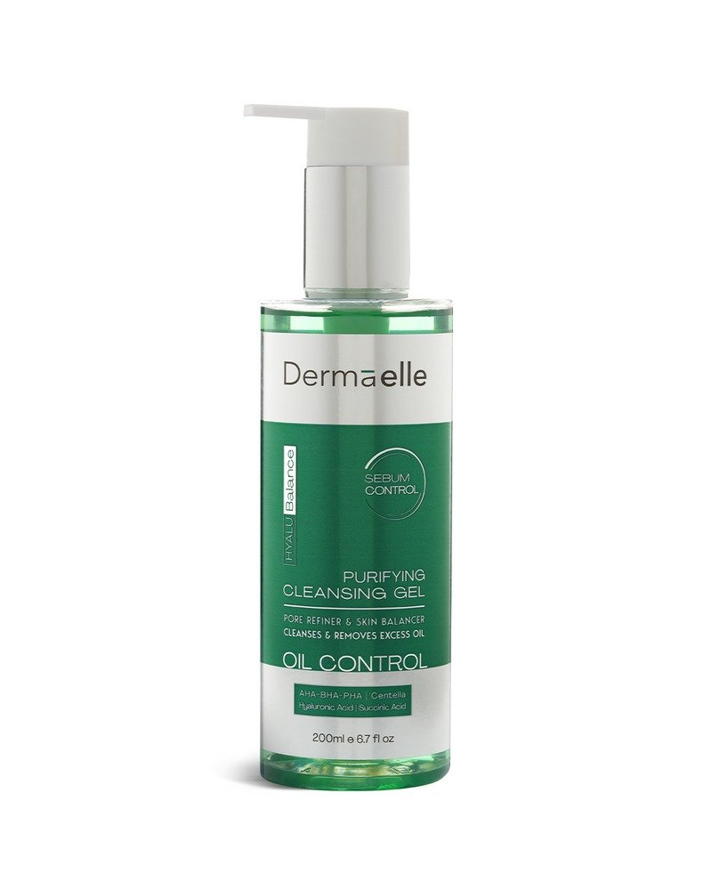 Sebum Control Cleansing Gel 200ML DERMAELLE Sebum Control Cleansing Gel 200ML – Skin Care in Egypt
