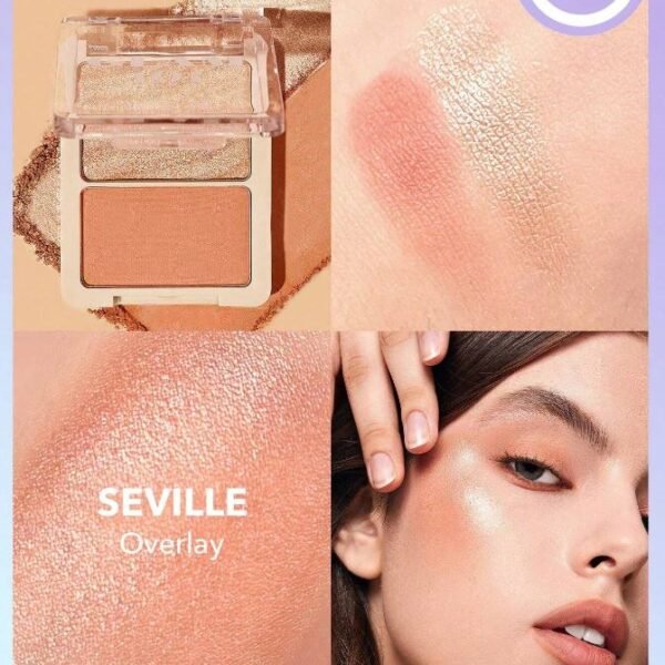 Blush & Highlighter Duo Hybrid - Seville