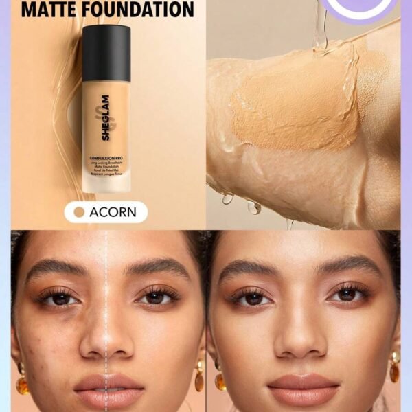 SHEGLAM Foundation Matte Complexion Pro - Acorn – Foundation in Egypt
